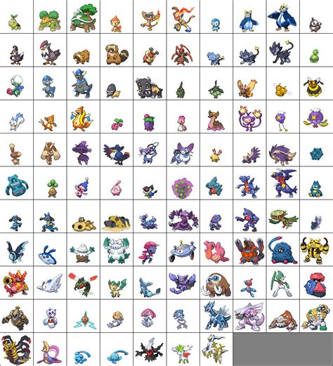 Sinnoh Pokédex and National Pokédex in Pokémon .